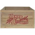 Dyno Seasonal Solutions 20 x 11 in. Merry Christmas Stand Cover, Wood Veneer Finish 105249